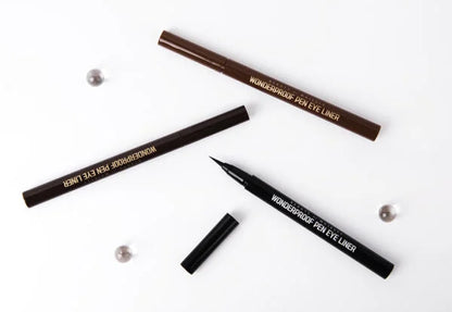 Beauty of Majesty BOM Wonderproof Pen Eye Liner, angled product shot