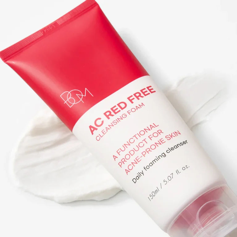 Cleansing foam for acne BOM AC Red Free Cleansing Foam