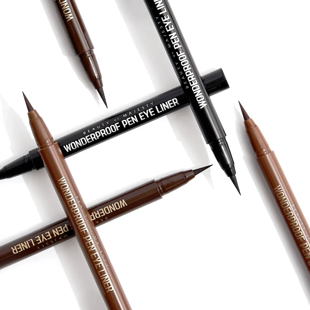 Eyeliner rezistent la apă BOM Wonderproof pen eye liner