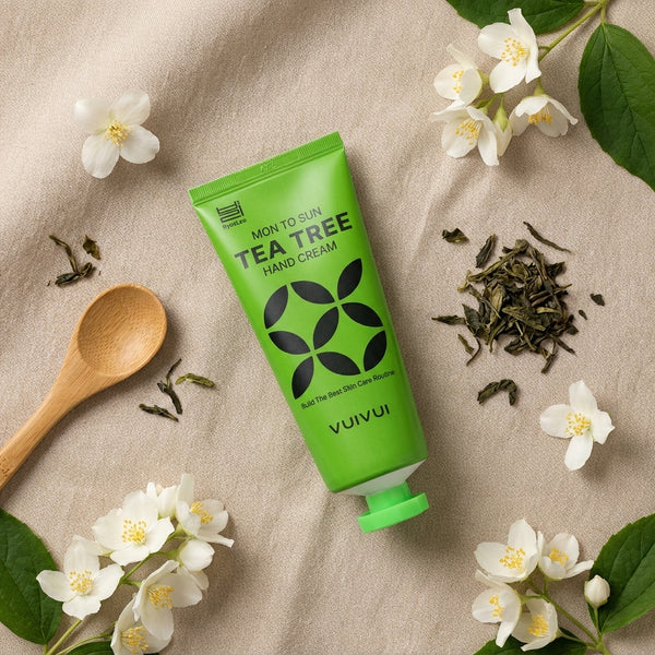 Kézkrém teafával Byeolee MON TO SUN TEA Tree Hand Cream KÉZKRÉM 100ml