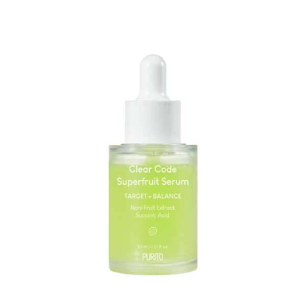 Arcszérum PURITO Clear Code Superfruit Serum 