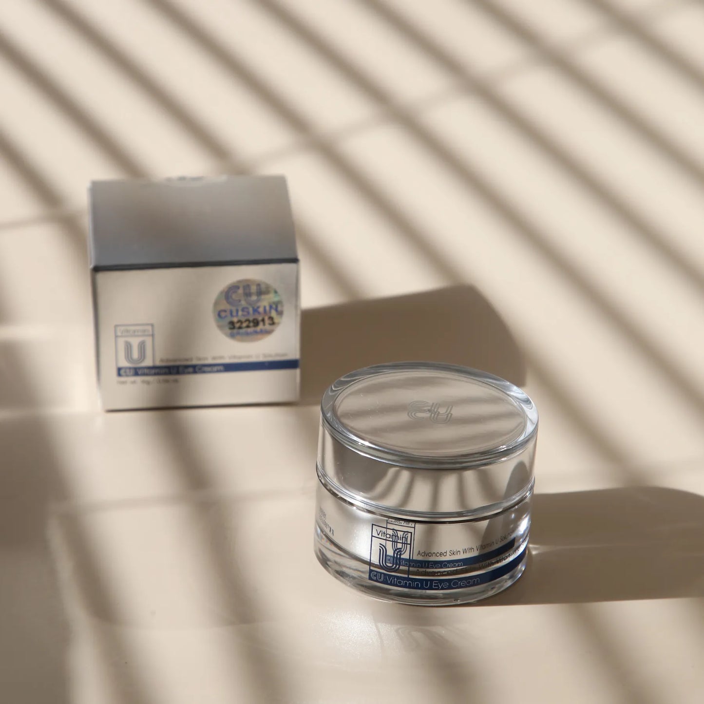 Eye cream for wrinkles with vitamin U CU: Vitamin U Eye Cream