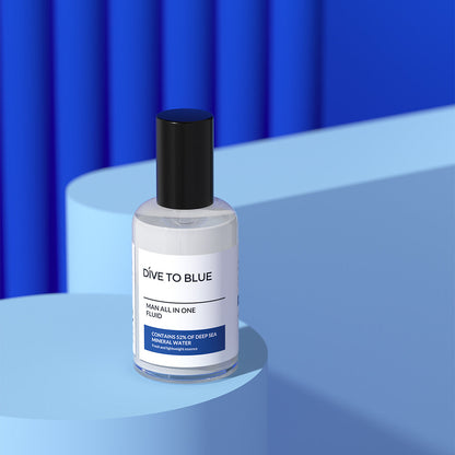 Skin care for men fluid All-in-one Dive in Blue