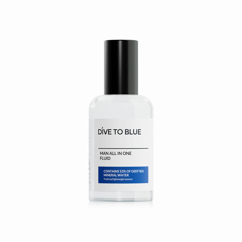 Skin care for men fluid All-in-one Dive in Blue