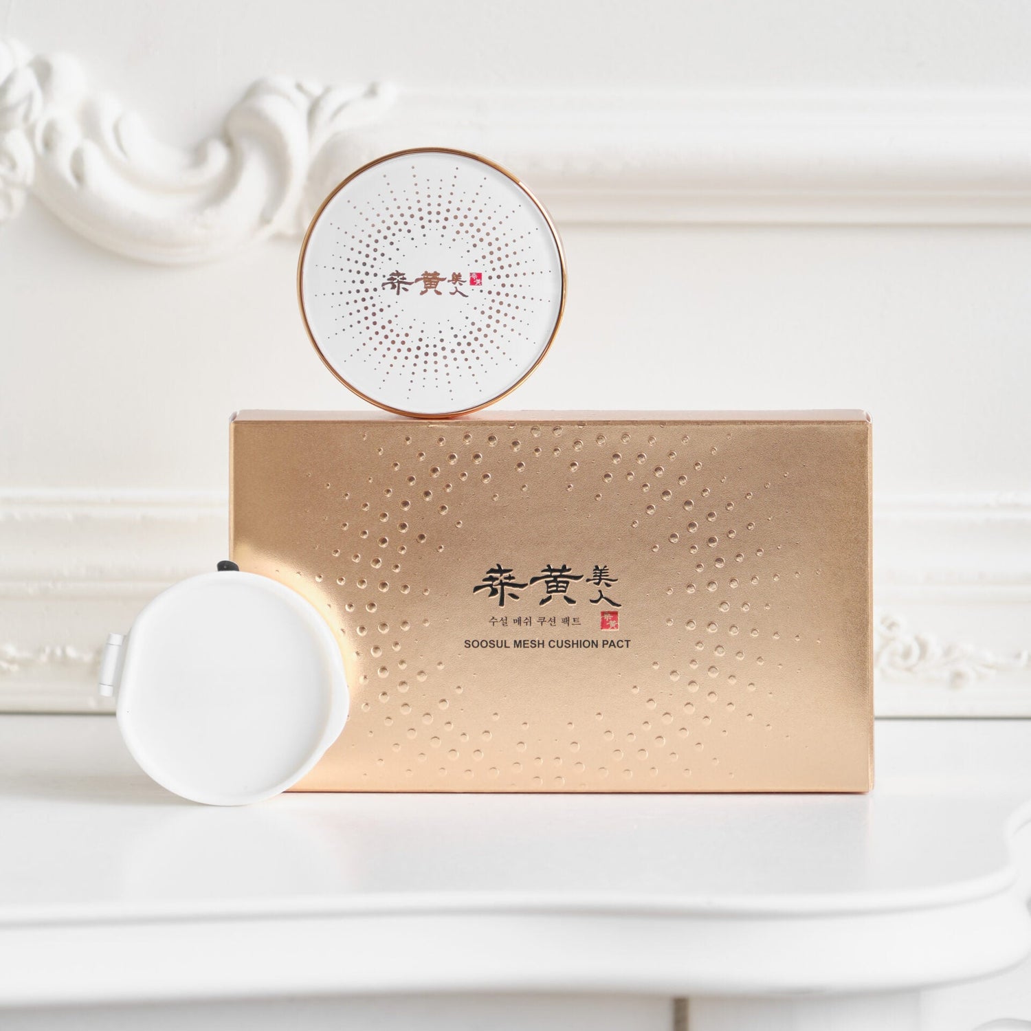 Soosul  Mesh Cushion Pact 15 g + 15 g - Koreancare