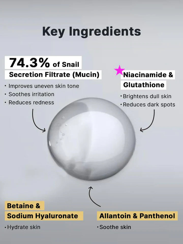 Cosrx - napredna dvostruka esencija Snail Radiance