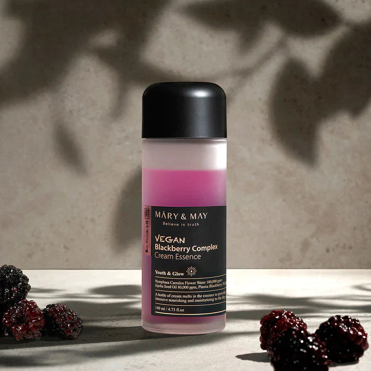 Two-phase essence-face cream with blackberries Mary&May