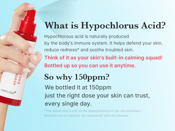 Medicube Hypochlorous Acid Daily Facial Spray 125ml - Koreancare
