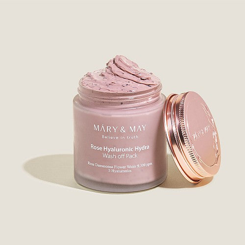 Mary&amp;May Rose Hyaluronic Hydra Wash off Pack