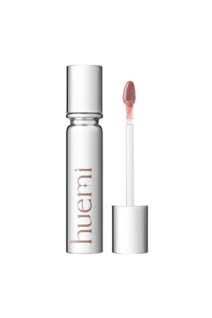 HUEMI Melting Glaze Lip Gloss 06 Sepia Haze tube front view