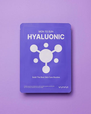 Byeolee MON TO SUN Hyaluonic Mask Hyaluronic Acid Sheet Mask 28g