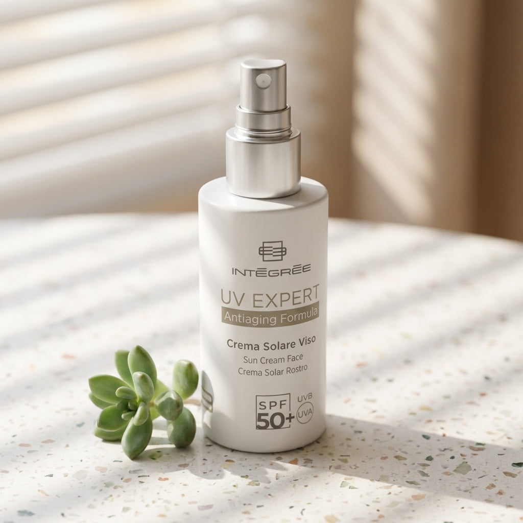 Αντηλιακή κρέμα προσώπου κατά της γήρανσης Integree FACE SUN CREAM SPF50+