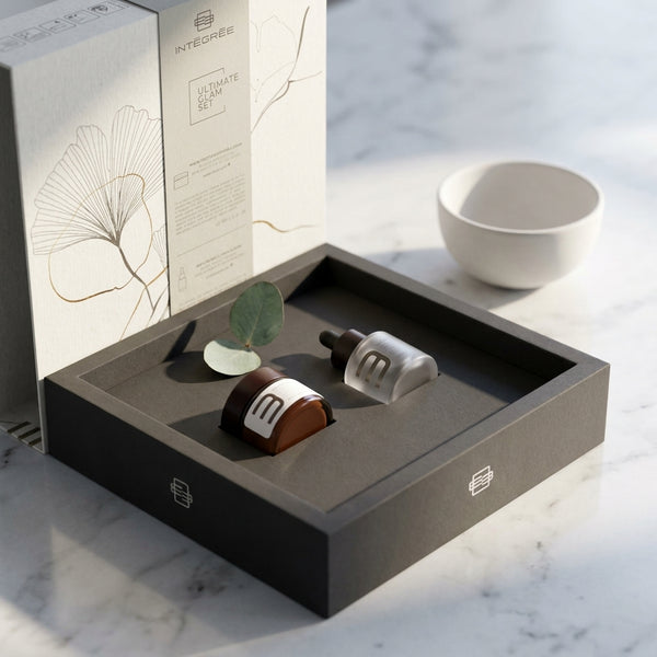 Poklon set za serum i kremu za oko očiju Integree Ultimate Glam Set 