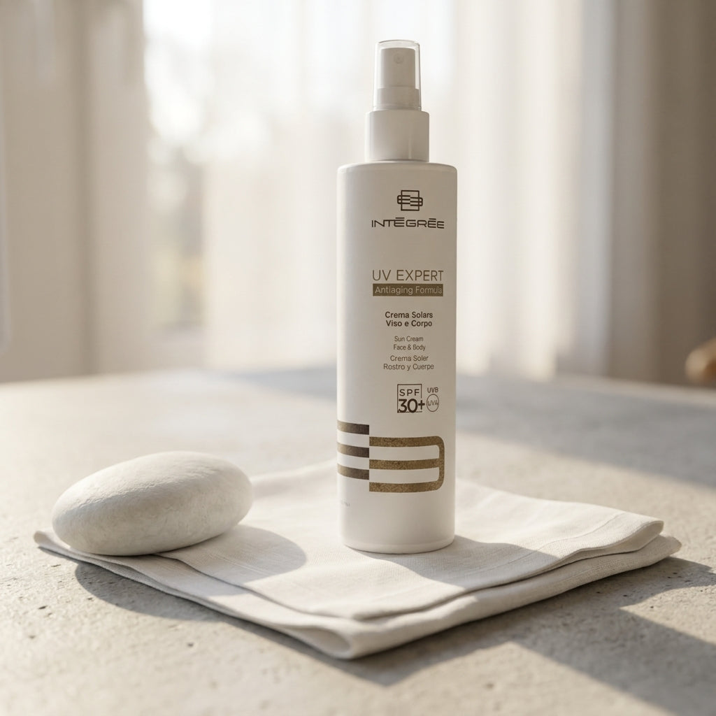 Αντηλιακή κρέμα για πρόσωπο και σώμα Integree SUN CREAM SPF30+ FACE &amp; BODY