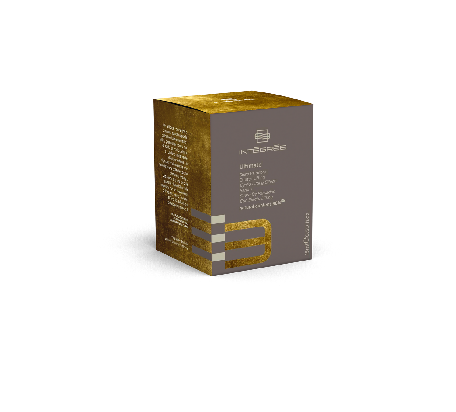 Integree Ultimate Eyelid Lifting Effect Serum 15ml packaging box