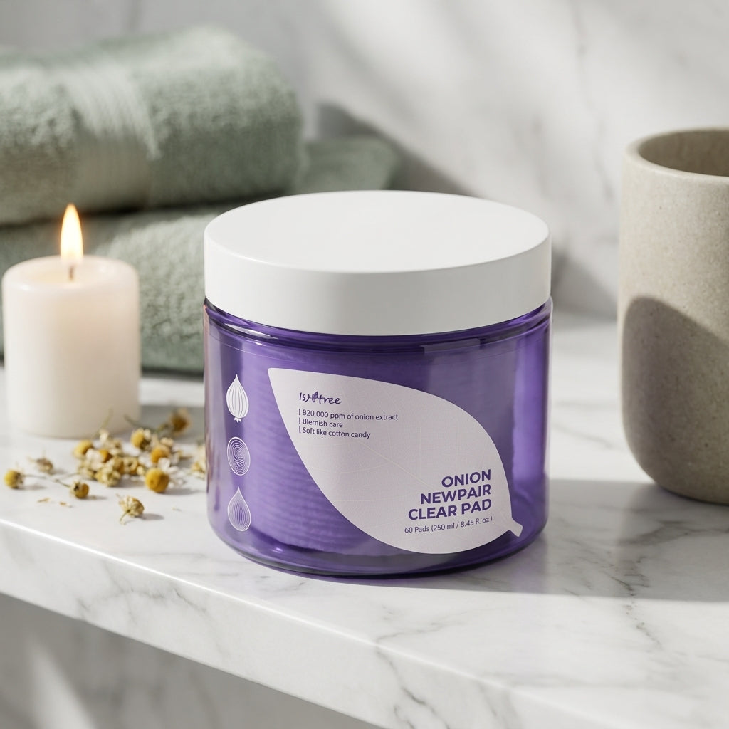 Καθαριστικά επιθέματα για το πρόσωπο Isntree Onion Newpair Clear Pad (60 τεμ.)
