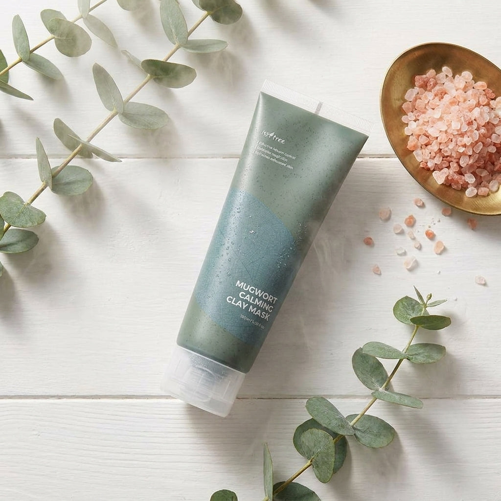 Μάσκα προσώπου με έξι είδη πηλού Isntree Mugwort Calming Clay Mask