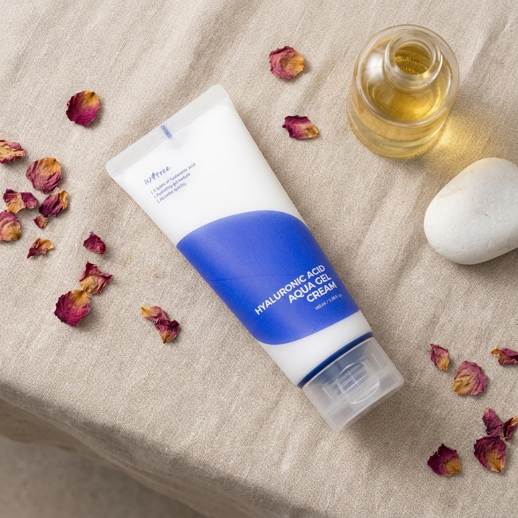 Γέλη-κρέμα με 5 τύπους υαλουρονικού οξέος Isntree Hyaluronic Acid Aqua gel cream