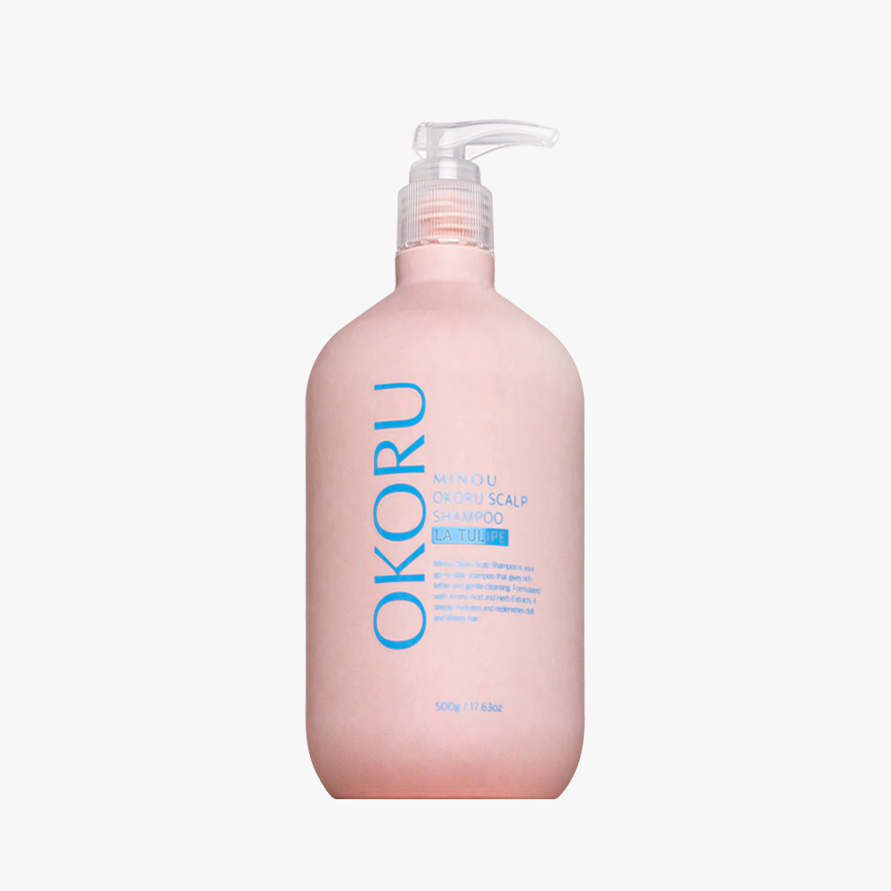 Shampoo with a long-lasting Tulip fragrance OKORU SCALP SHAMPOO – LA TULIP