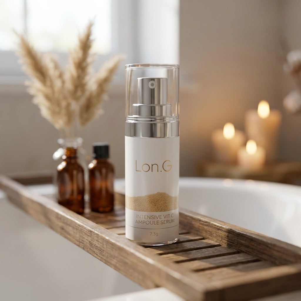 Πρόγραμμα εντατικής ανάκαμψης και λεύκανσης 5 εβδομάδων με βιταμίνη C LON,G ΕΝΤΑΤΙΚΟΣ ΟΡΟΣ ΑΜΠΟΥΛΑΣ ΒΙΤ C