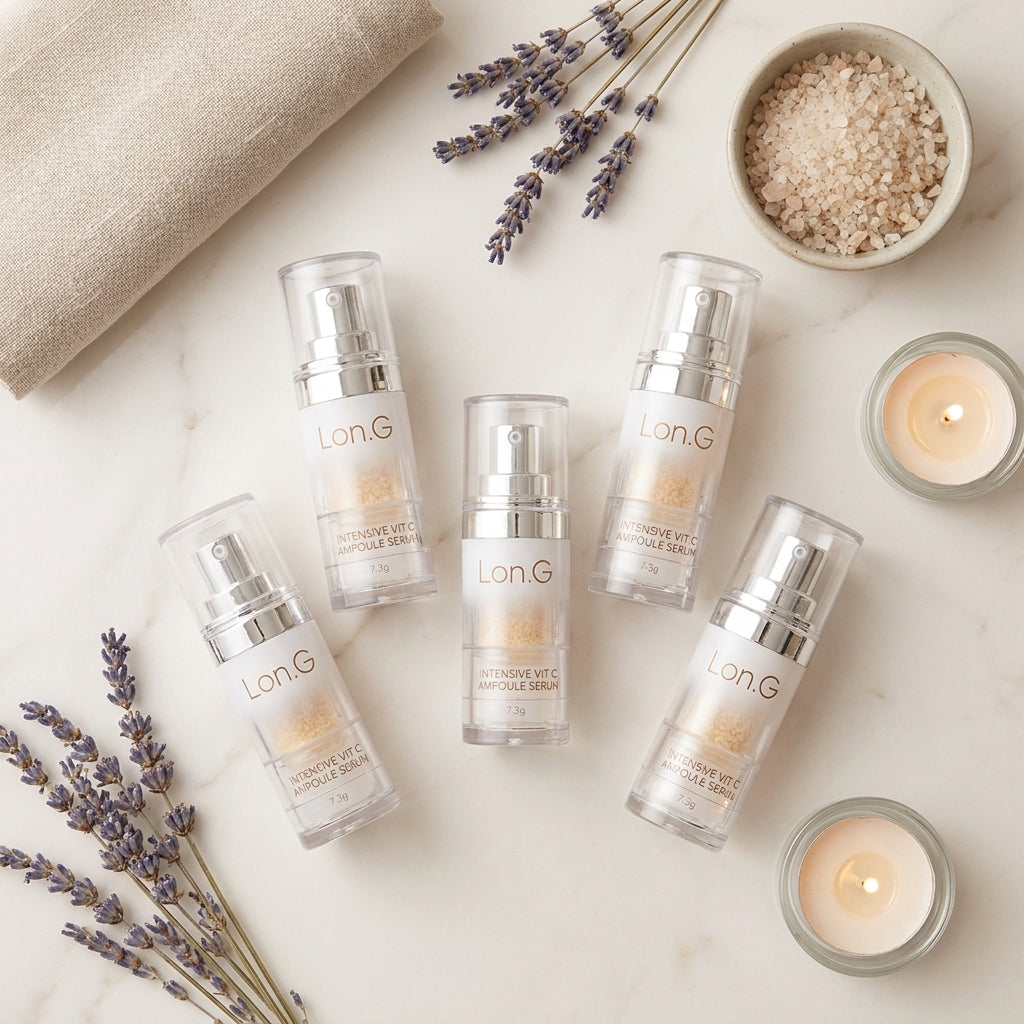 Πρόγραμμα εντατικής ανάκαμψης και λεύκανσης 5 εβδομάδων με βιταμίνη C LON,G ΕΝΤΑΤΙΚΟΣ ΟΡΟΣ ΑΜΠΟΥΛΑΣ ΒΙΤ C