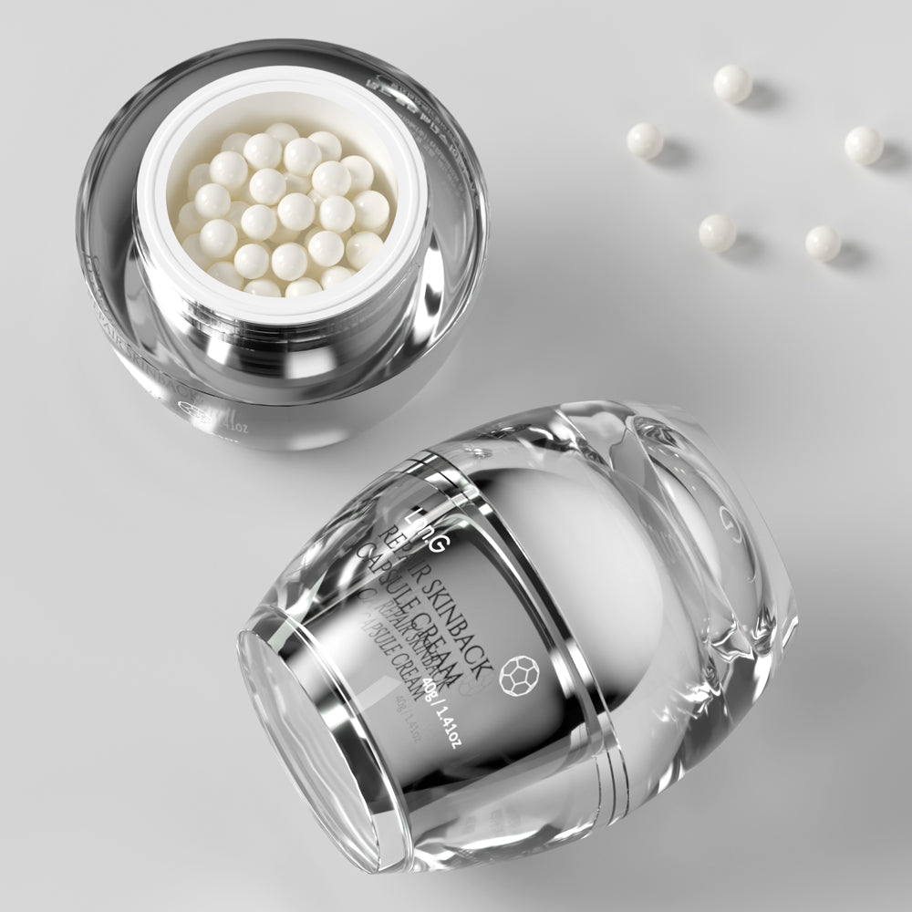 Lon.G Skinback Capsule Cream product packaging and box