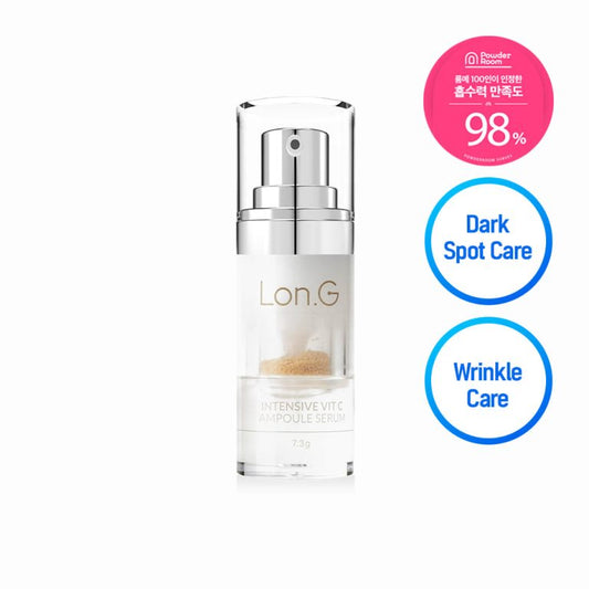 Single ampoule from the 5-week program for intensive restoration and brightening with Vitamin C LON.G INTENSIVE VIT C AMPOULE SERUM