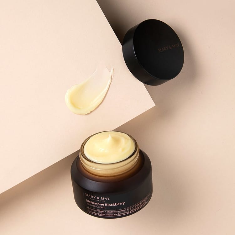 Face cream with blackberries and idebenone Mary&amp;May Idebenone Blackberry Intense cream