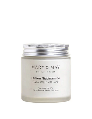 Tisztító Mary & May Cleansing face mask with lemon and niacinamide 125g