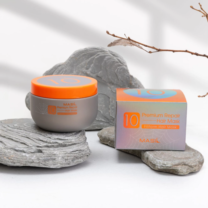 Masil 10 Premium Repair Hair Mask creamy texture close-up