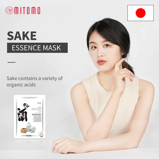 Mitomo Hydrating face mask with Sake extract