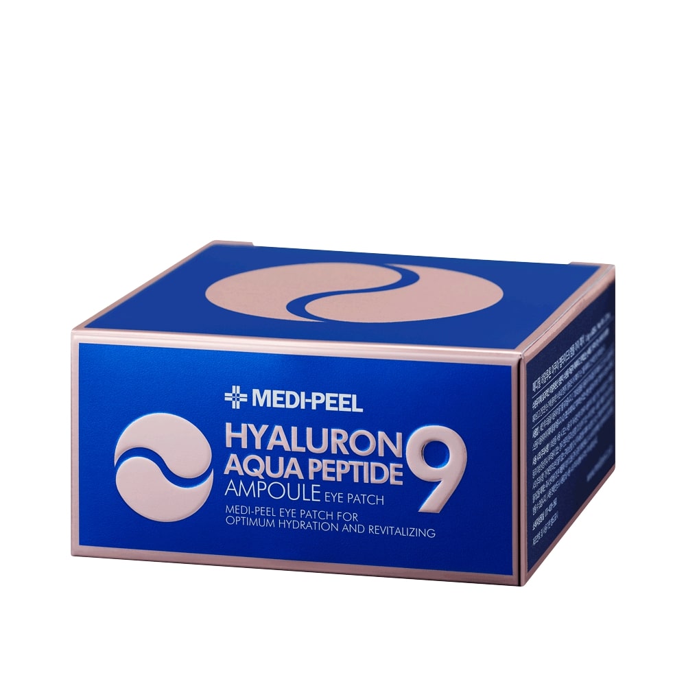 Szemkörnyék tapasz peptidekkel és hialuronsavval Medi-Peel Hyaluron Aqua Peptide 9 Ampoule Eye Patch