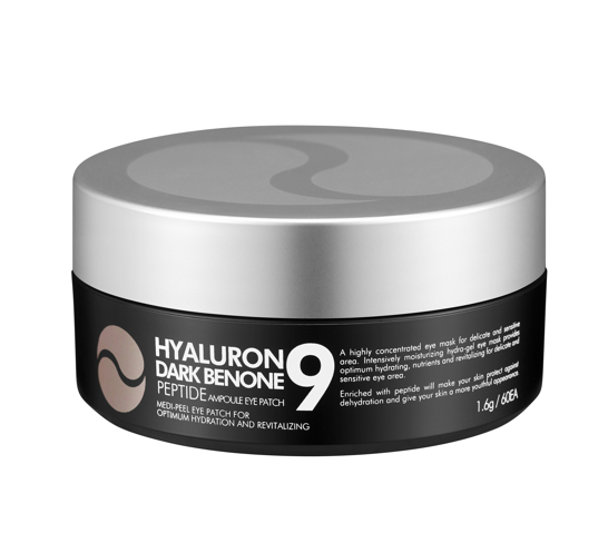 Flasteri za oči MEDI-PEEL Hyauron Dark benone PEPTIDE 9 ampula 