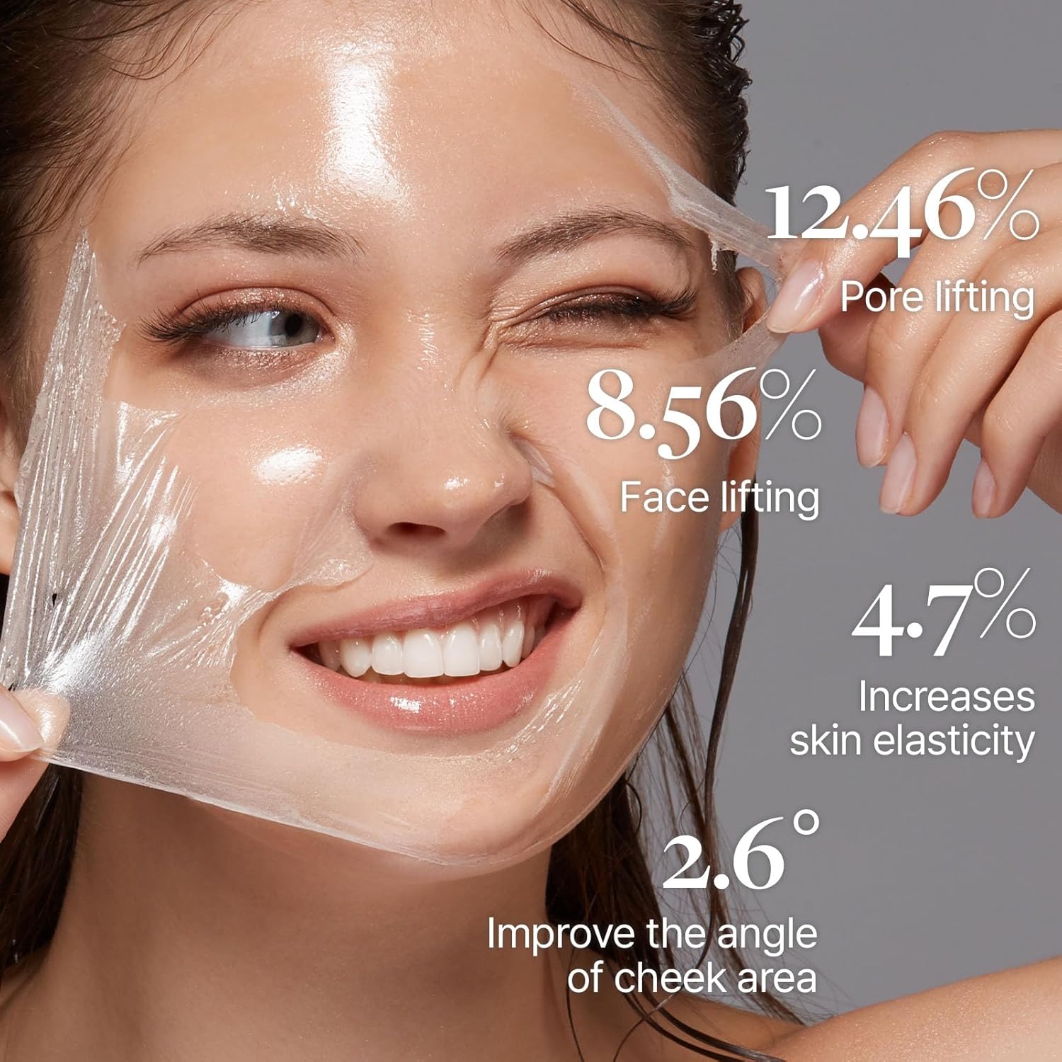 ANTI-AGING FACE MASK WITH 70.2% COLLAGEN Medi-Peel Red Lacto Collagen Wrapping Mask - Koreancare