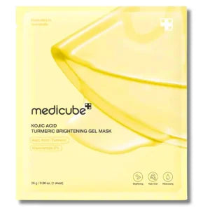 Aufhellende Gel Maske mit Kojisäure Medicube Kojic Acid Turmeric Brightening GEL Mask