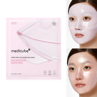 Straffende Kollagen Gel Maske Medicube PDRN Pink Collagen Gel Mask Stk.
