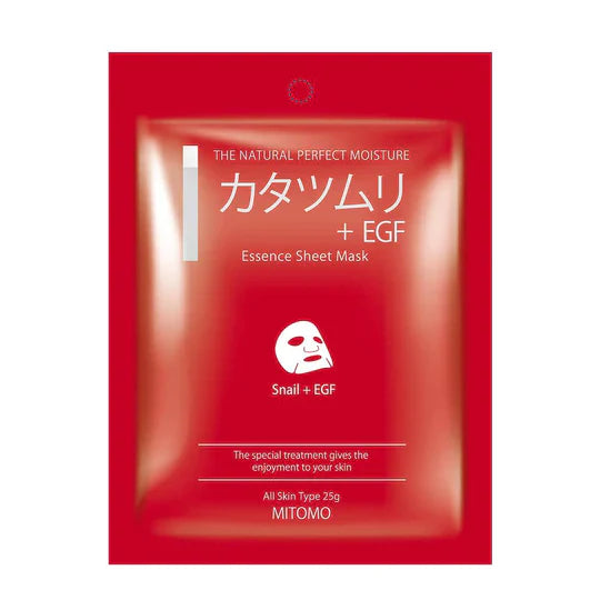 Mitomo Revitalizing mask with snail extract + EGF