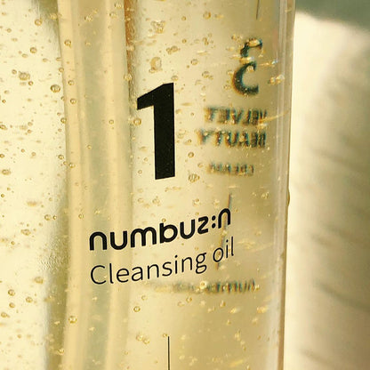 Hydrophilic Oil with Macadamia Oil and Ground Almond Numbuzin No,1 Easy Peasy Cleansing Oil - Koreancare