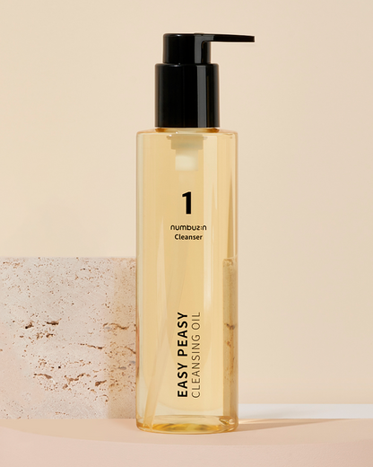 Hydrophilic Oil with Macadamia Oil and Ground Almond Numbuzin No,1 Easy Peasy Cleansing Oil - Koreancare