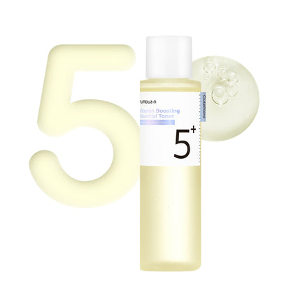 Numbuzin No.5 Vitamin Boosting Essential Toner bottle front view