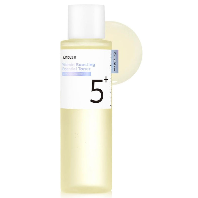 Numbuzin No.5 Vitamin Boosting Essential Toner packaging and bottle