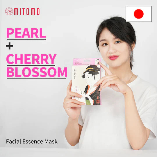 Brightening mask with Pearls and extract of Japanese cherry Sakura