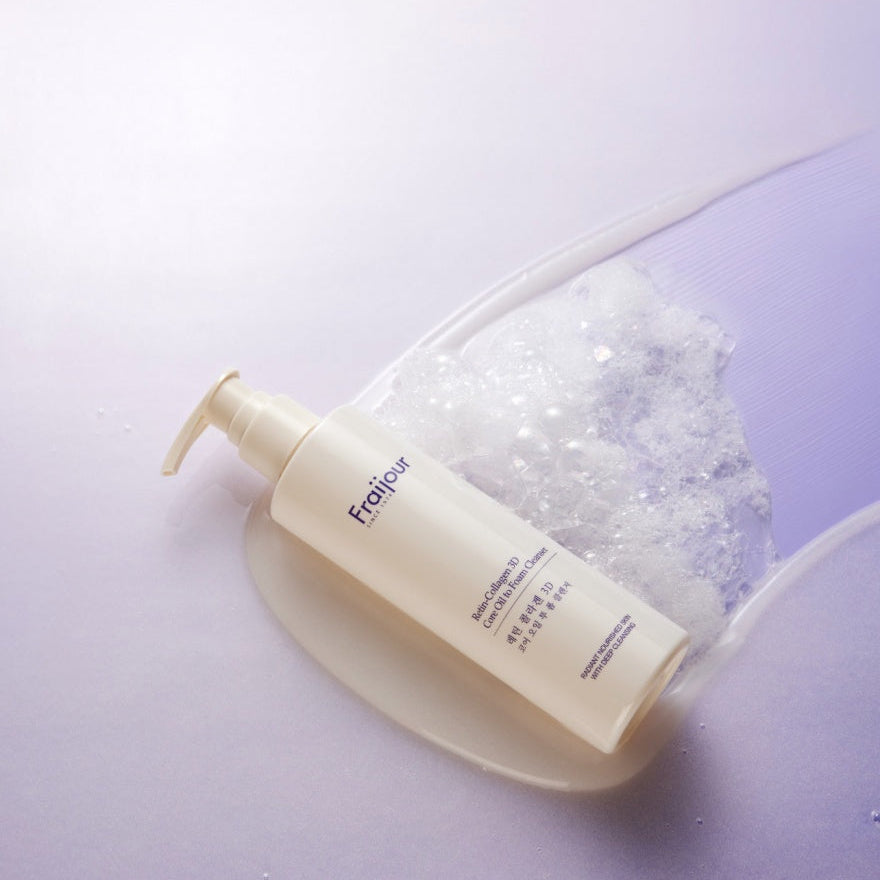 Fraijour Retin-Collagen 3D Core Oil to Foam Cleanser 210ml