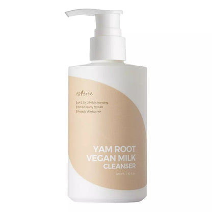 Βεγανικό γαλάκτωμα καθαρισμού προσώπου Isntree Yam Root Vegan Milk Cleanser