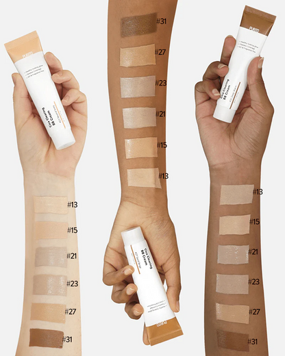 Close-up of Purito Cica Clearing BB Cream texture