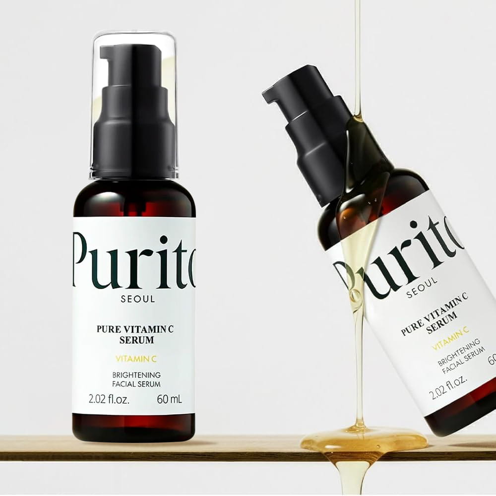 PURITO Pure Vitamin C Serum 60ml dark brown dropper bottle