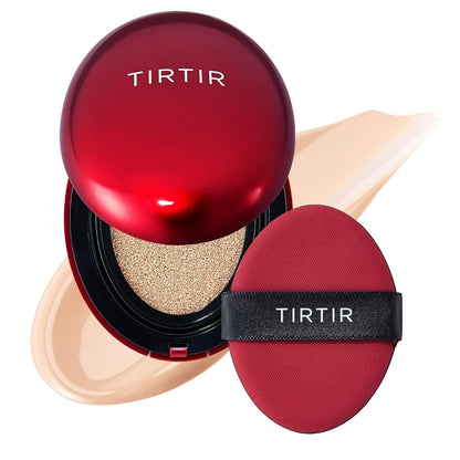 Brightening face powder with UV protection TIRTIR Mask Fit Red Cushion MINI SPF40 PA++ - Koreancare