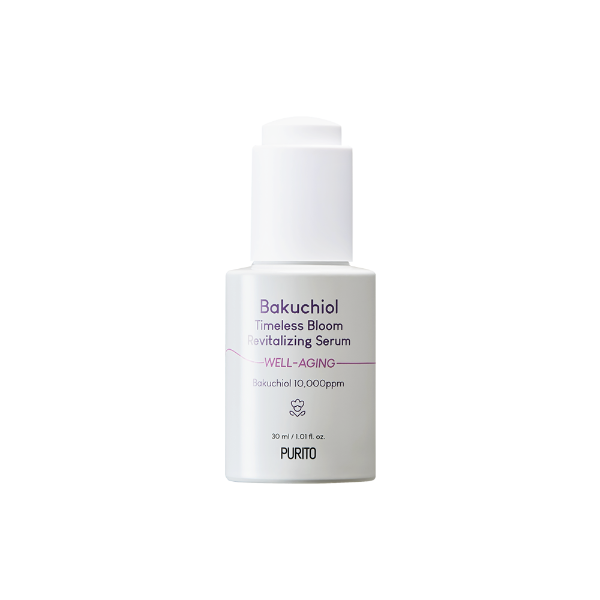 Ser facial cu bakuchiol PURITO Bakuchiol Timeless Bloom Revitalizing Serum