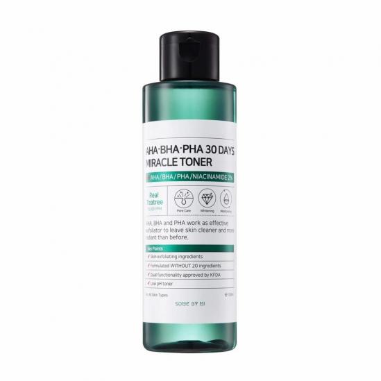 Toner facial SOME BY MI AHA BHA PHA 30 Days Miracle Toner