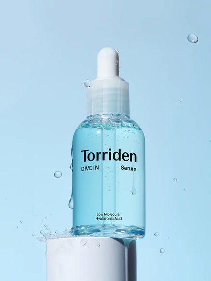 Set toner+serum Torriden DIVE-IN cu acid hialuronic cu masă moleculară mică